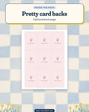 Affirmation Cards preview 3 affirmation card