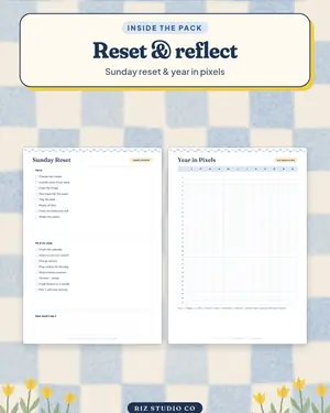 Habit & Self-Care Tracker preview 3 habit tracker page