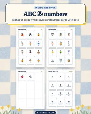 Montessori Flashcards preview 2 Montessori flashcard