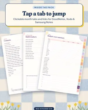 2027 Planner preview 4 2027 planner page